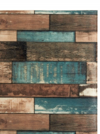 Панель самоклеящаяся WG-MS4 DecoSelf Деревянная мозаика 70 х 70 см 