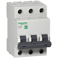 Автоматический выключатель 3P 10А С 4.5 кА Schneider EASY 