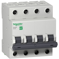 Автоматический выключатель 4P 63А С 4.5 кА Schneider EASY 