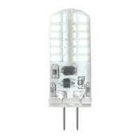 Лампа светодиодная силикон LED-JC-12/3W/3000К/G4/CL теплый белый свет Uniel 