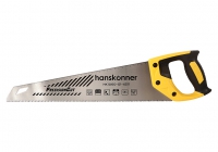 Ножовка по дереву 450 мм 11-12 TPI зуб 3D чист.рез Hanskonner в Орехово-Зуево