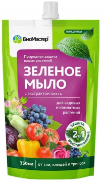 БИОМАСТЕР Инсектицид ЗЕЛЕНОЕ МЫЛО с пихтовым экстрактом 350 мл в Орехово-Зуево