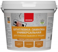 NEOMID Шпатлевка для ВЫБОИН и ТРЕЩИН для вн. и нар. работ 1,4 кг в Орехово-Зуево