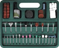 FIT Набор насадок для гравировальной машины в чемоданчике 56шт 36494 в Орехово-Зуево