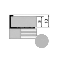 Порог-кант ПК 01 1,80 м алюминиевый в Орехово-Зуево