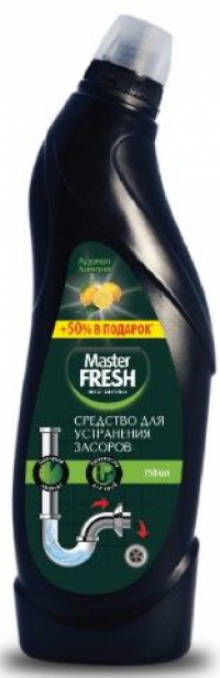 MASTER FRESH Гель от засоров 750 мл в Орехово-Зуево