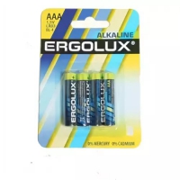 Элемент питания Ergolux AAA LR3 2 шт 