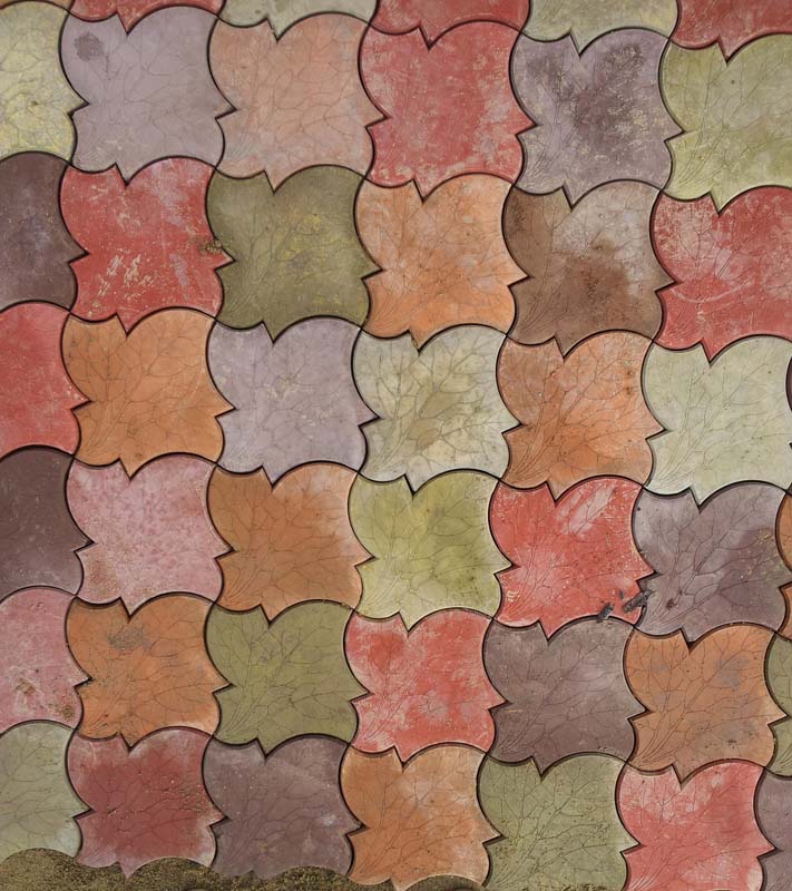 Плитка тротуарная Кленовый лист (Клен) по доступным ценам в Орехово-Зуево