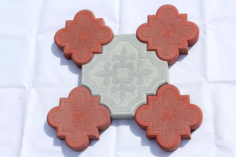 Плитка тротуарная «Ромашка» по доступным ценам в Орехово-Зуево