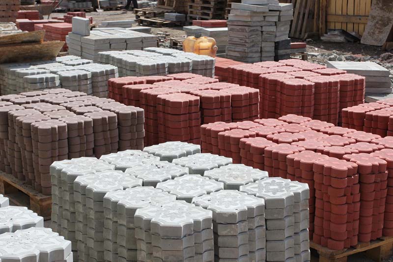 Плитка тротуарная «Ромашка» по доступным ценам в Орехово-Зуево