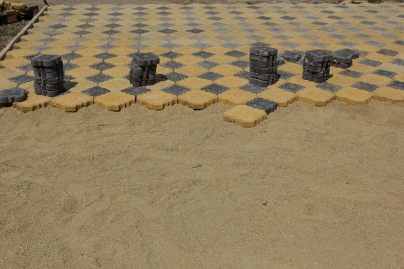 Плитка тротуарная «Ромашка» по доступным ценам в Орехово-Зуево