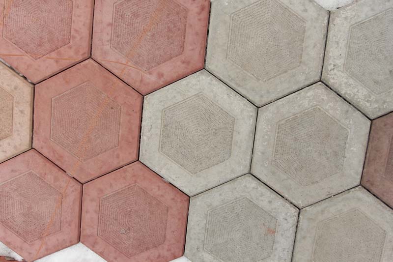 Плитка тротуарная «Шестигранник» по доступным ценам в Орехово-Зуево