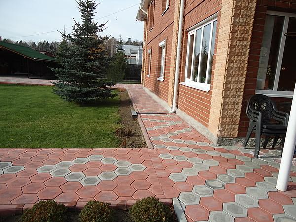 Плитка тротуарная «Шестигранник» по доступным ценам в Орехово-Зуево