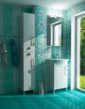 Тумба с раковиной Triton Диана 45 распашная