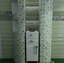 Тумба Triton Ника 30 с тремя ящиками