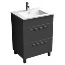 Тумба с раковиной Triton Ника в цвете 80 с двумя ящиками