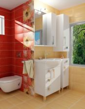 Зеркало Triton Диана 65 + шкаф