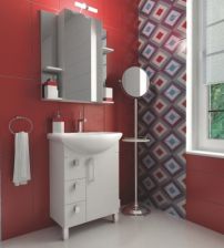 Зеркало Triton Зеркальный шкаф  Диана 65