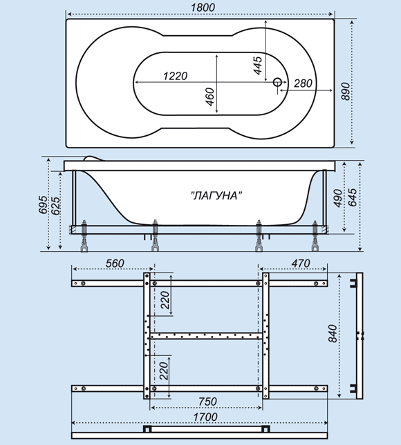 Ванна Лагуна в Орехово-Зуево